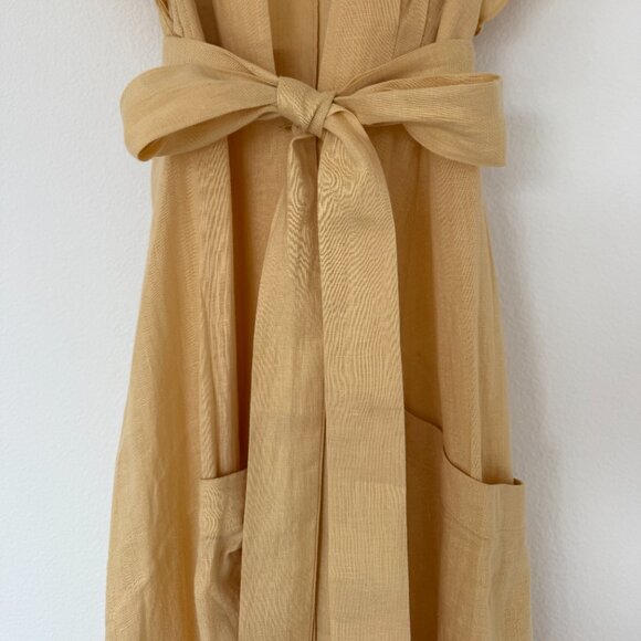 Reformation Serengeti Dress (Buttercup) - Picture 8 of 11